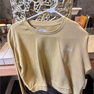 RVCA Mustard Crewneck
